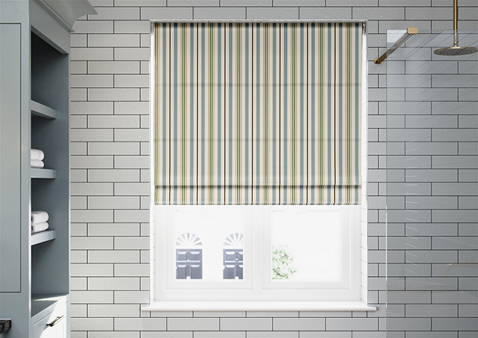 The British Stripe Co. George, Derwent No.1 - Twist&Fit Roman Blind - Image 3